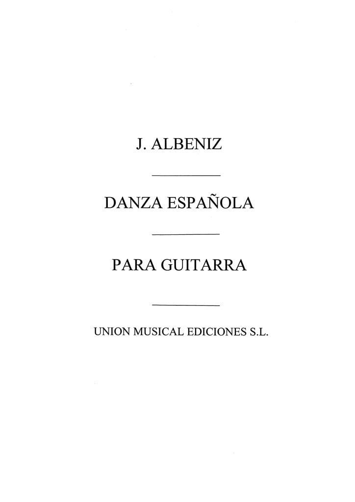 Danza Espanola No.1 (fortea) Guitar